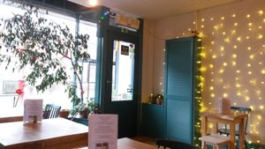 Interior at Shoe Tree Cafe in Newcastle Upon Tyne