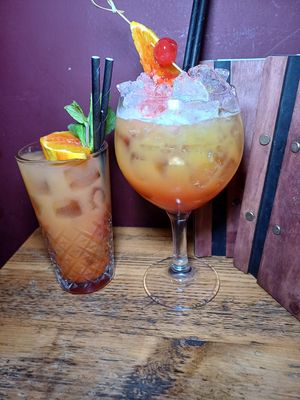 Rum Cocktails   at Essential Vegan @ Ten to One Bar in North London