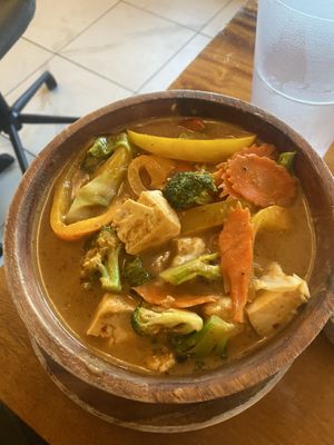 Panang curry   at Thai Spice in Paia