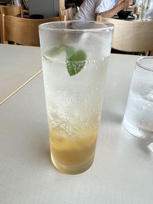 Ginger ale  at Kaikoan Restaurant - Hasedera Temple in Kamakura