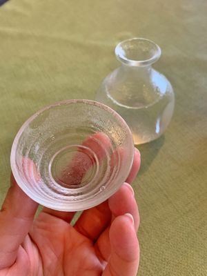 Sake at Kaikoan Restaurant - Hasedera Temple in Kamakura