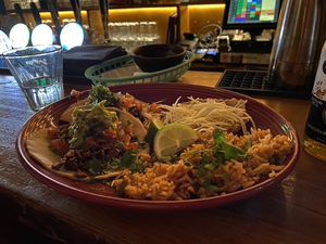 Veggie Strips Taco at Geronimo's FGT   in Stockholm