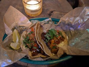 Vegan tacos at Geronimo's FGT   in Stockholm