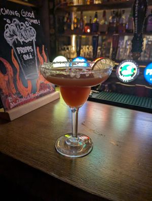 Strawberry margarita at Geronimo's FGT   in Stockholm