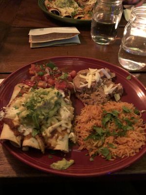 Enchiladas  at Geronimo's FGT   in Stockholm