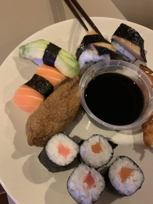 Sushi delivery  at Zen House 禅舍 in Kuala Lumpur