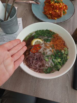 Huge Pho at Forrest Bistro in Prague