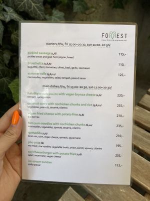   at Forrest Bistro in Prague