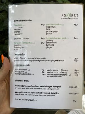   at Forrest Bistro in Prague