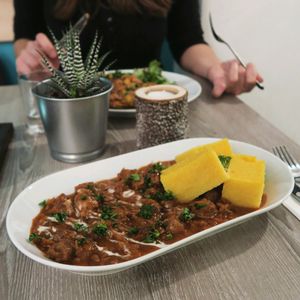 segedinsky gulas at Forrest Bistro in Prague