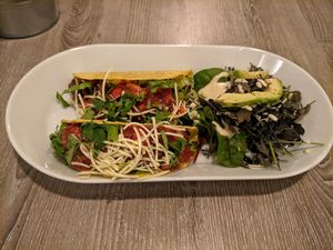 tacos  at Forrest Bistro in Prague