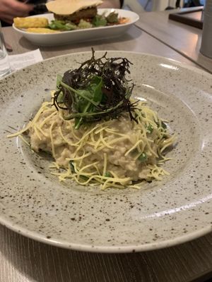 Mushroom risotto at Forrest Bistro in Prague