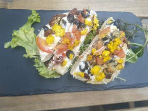 Sandwich, modified at Forrest Bistro in Prague