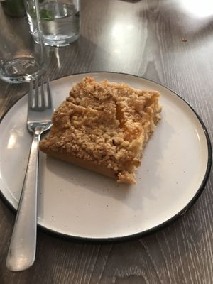 Traditional Czech desert at Forrest Bistro in Prague
