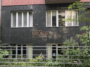 The place outside at Forrest Bistro in Prague