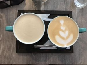 Latte at Forrest Bistro in Prague