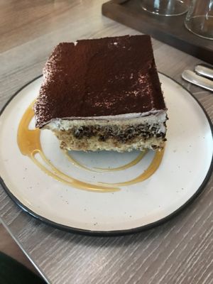 Tiramisu at Forrest Bistro in Prague