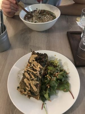 Lasagna  at Forrest Bistro in Prague