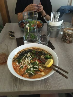 Soup at Forrest Bistro in Prague