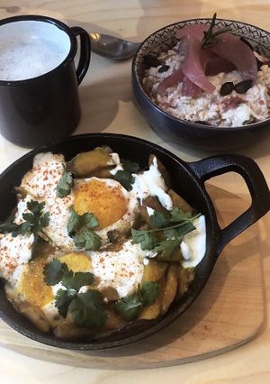 Eggs at LIIFE in Paris