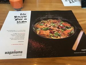 Vegan option  at Wagamama in Hereford