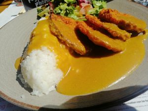 Katsu curry (vegan) at Wagamama in Hereford