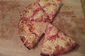 Vegan Deep Dish Pizza at Scicchitano's Pizzeria in Berwick