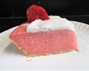 Vegan Strawberry Cream Pie at Scicchitano's Pizzeria in Berwick