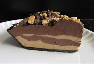 Vegan Chocolate Peanut Butter pie at Scicchitano's Pizzeria in Berwick