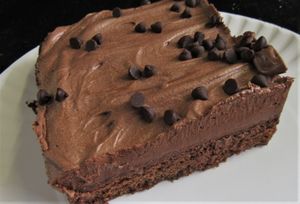 Vegan Chocolate Cake at Scicchitano's Pizzeria in Berwick