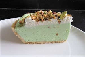 VEGAN Pistachio Pie at Scicchitano's Pizzeria in Berwick