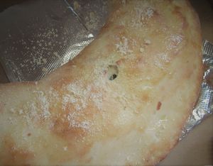 VEGAN Vegi Stromboli  at Scicchitano's Pizzeria in Berwick