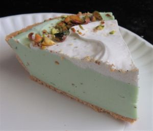 VEGAN Pistachio Pie  at Scicchitano's Pizzeria in Berwick