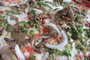 VEGAN Vegi Pizza  at Scicchitano's Pizzeria in Berwick