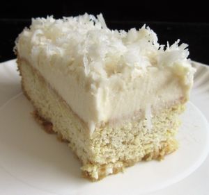 Lemon Coconut Cake at Scicchitano's Pizzeria in Berwick