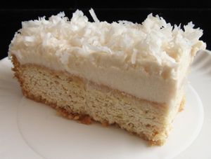 VEGAN Lemon Coconut Cake at Scicchitano's Pizzeria in Berwick