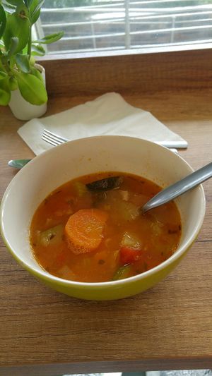 Minestrone at Loove by Vegana - Kopcianska in Bratislava