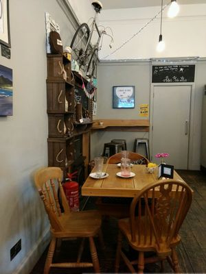 nice cafe at Cafe Calluna in Pitlochry