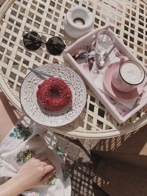 Dm at La Donuteria in Bratislava