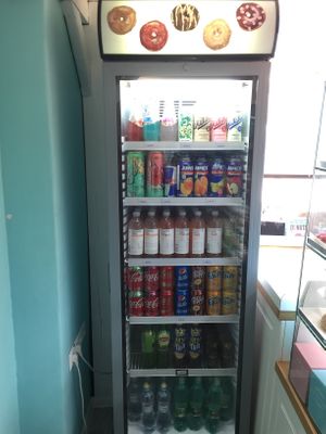 Cold drinks  at La Donuteria in Bratislava