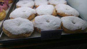 Creamy coconut at La Donuteria in Bratislava