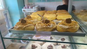 Caramel yummiii at La Donuteria in Bratislava