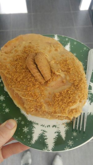 Karamelovy lotus mnamkaa at La Donuteria in Bratislava