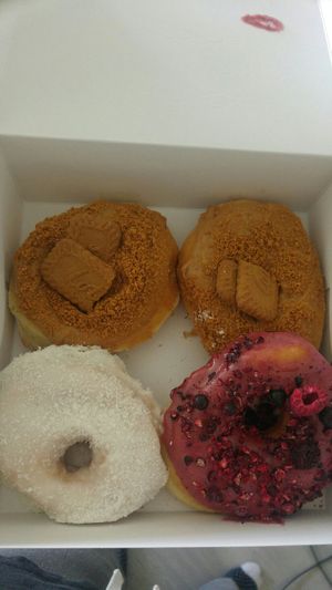 Trochu mensie ako obvykle hmm.ale vyborne ako obvykle:) at La Donuteria in Bratislava