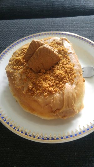 Mnam mnam at La Donuteria in Bratislava