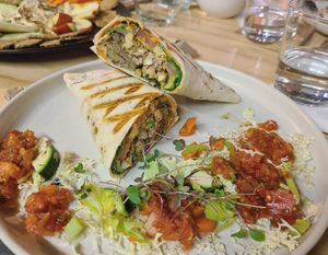 Breakfast Burrito at Cafe Nutrients in Naples