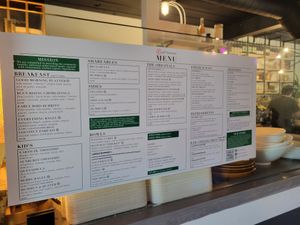 Menu at Cafe Nutrients in Naples