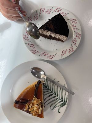 Vegan and gluten free cakes  at Vegan Bombon in Alicante