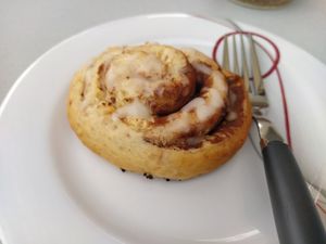 Cinnamonroll at Vegan Bombon in Alicante