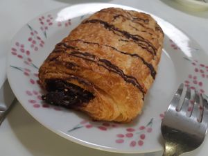 Pain au chocolat at Vegan Bombon in Alicante